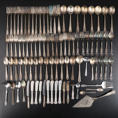 Gorham, Reed & Barton and Other American Silver Plate Flatware