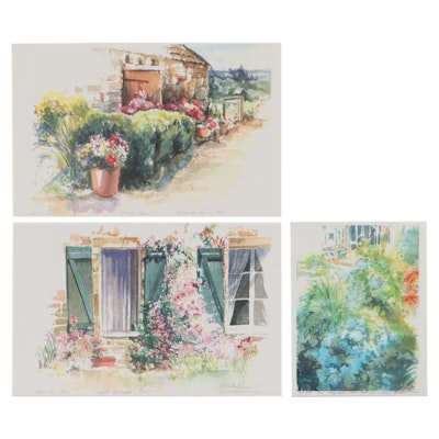 Margaret Voelker-Ferrier Landscape Giclées of Garden Scenes