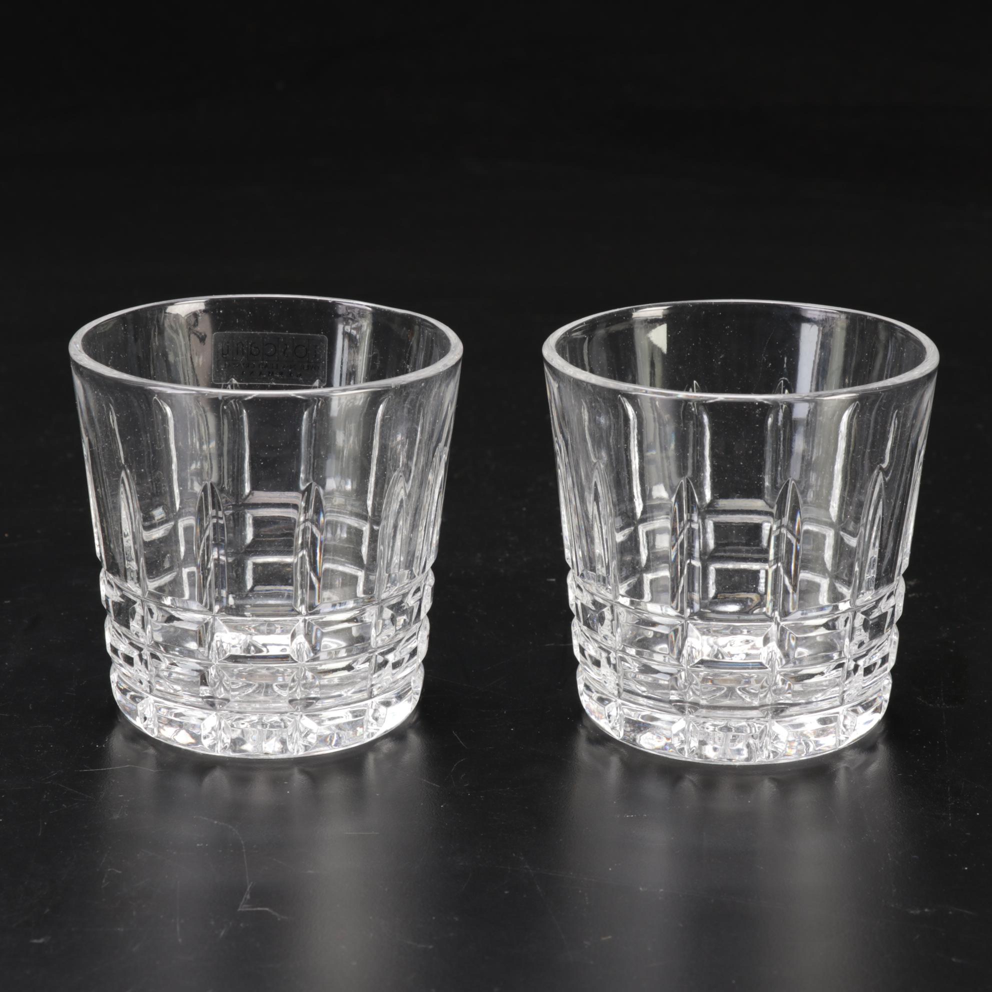 Toscany "Emerald" Crystal Decanter and Rocks Glasses EBTH