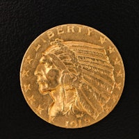 1912 Indian Head $5 Gold Coin