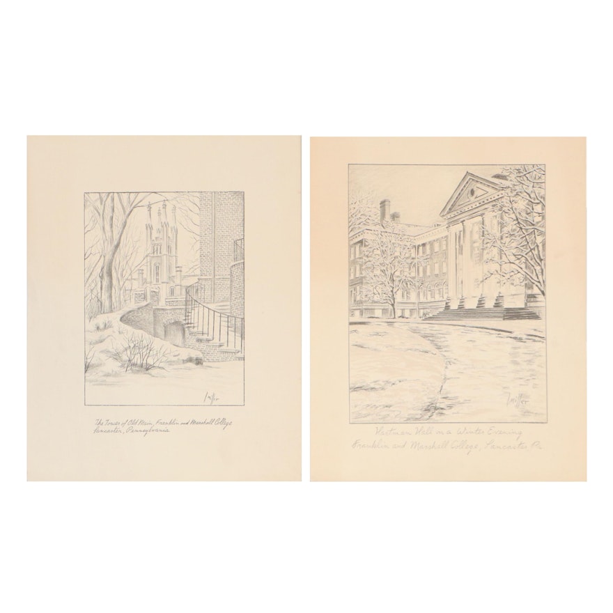 Photomechanical Prints of Pennsylvania After L. Miller