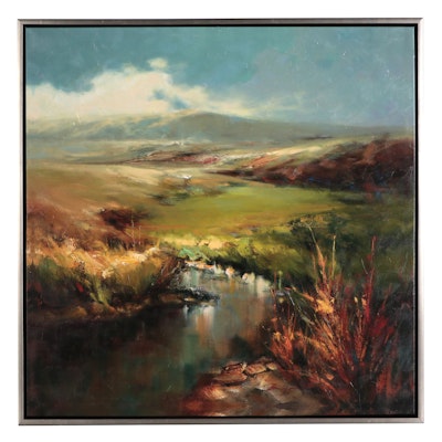 E. Jarvis Large-Scale Giclée "High Country Spring – II," 21st Century