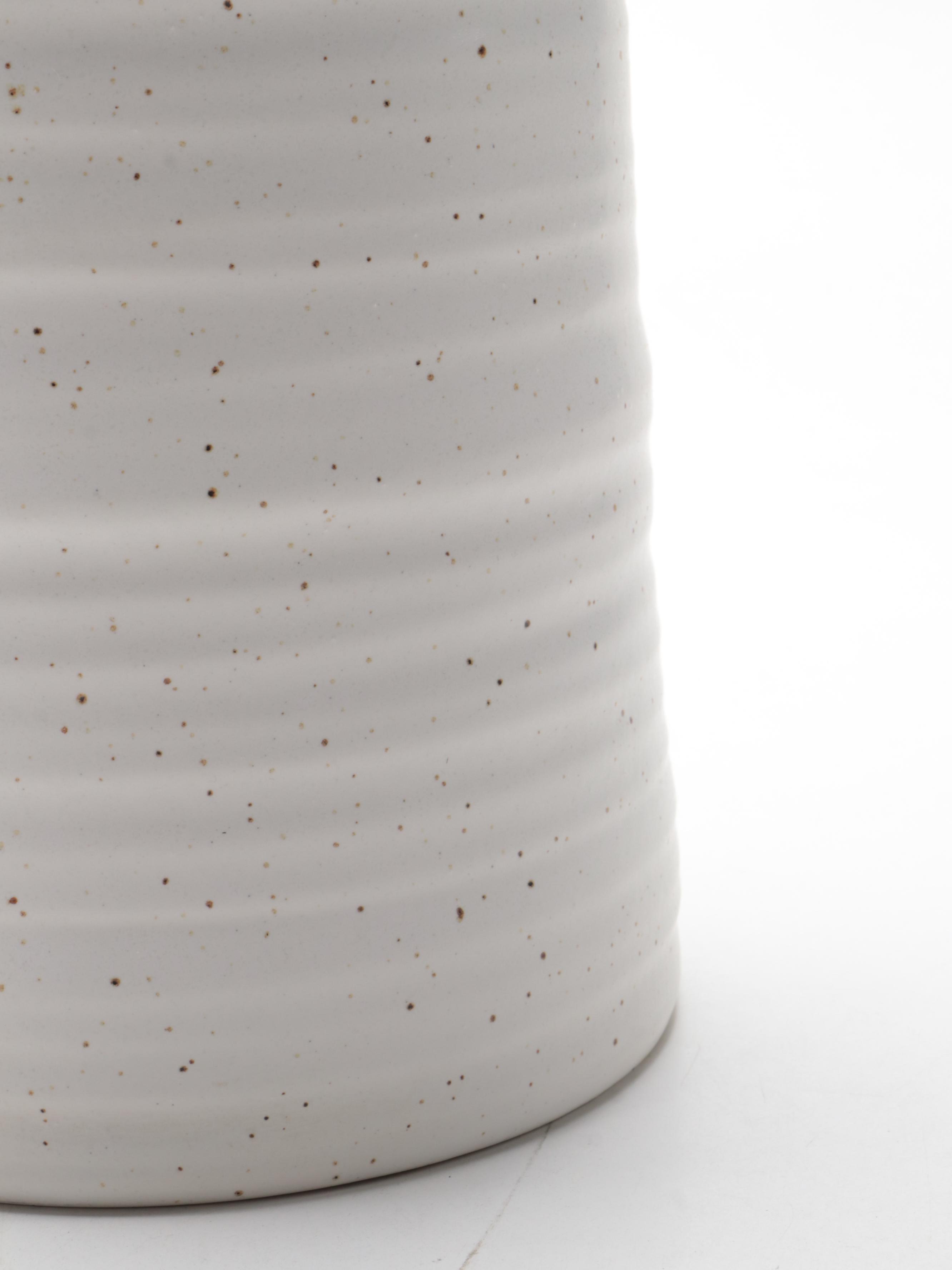 Crate & Barrel "Holden" and "Taline" Glazed Ceramic Vases EBTH