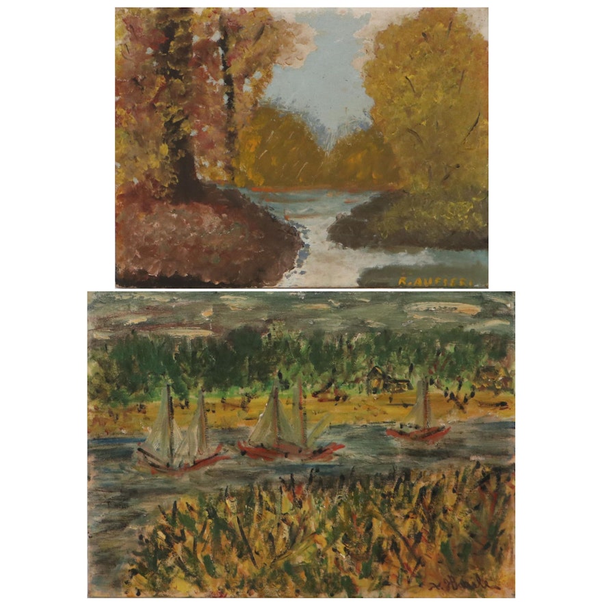 Landscape Oil Paintings, 20th Century