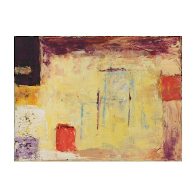 Elaine Neumann Abstract Oil Painting, 2021