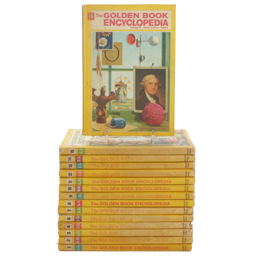 "The Golden Book Encyclopedia" Partial Set by Bertha Morris Parker, 1970