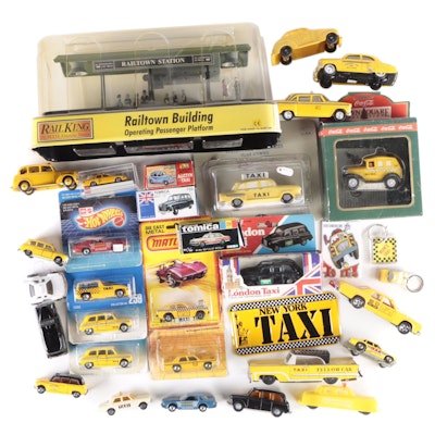 Hot Wheels, Ertl, Dinky, Matchbox, Other Diecast Model Taxi Cabs, Memorabilia