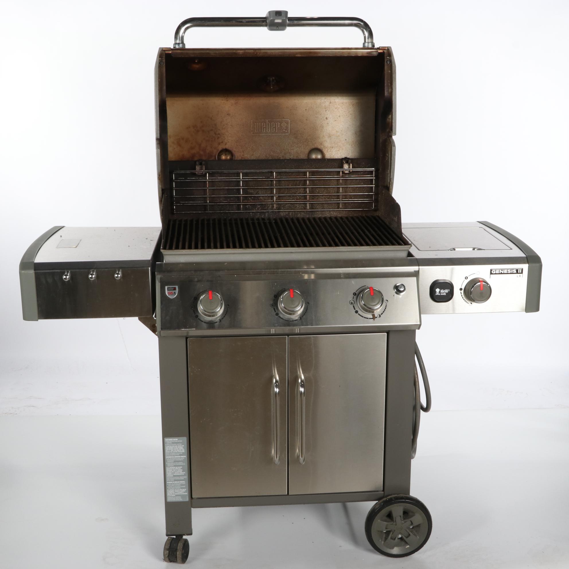 er Genesis II GS4 Gas Grill with Cover EBTH
