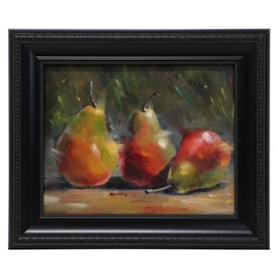 Nataliya Shlomenko Oil Painting "Blushing Pears"