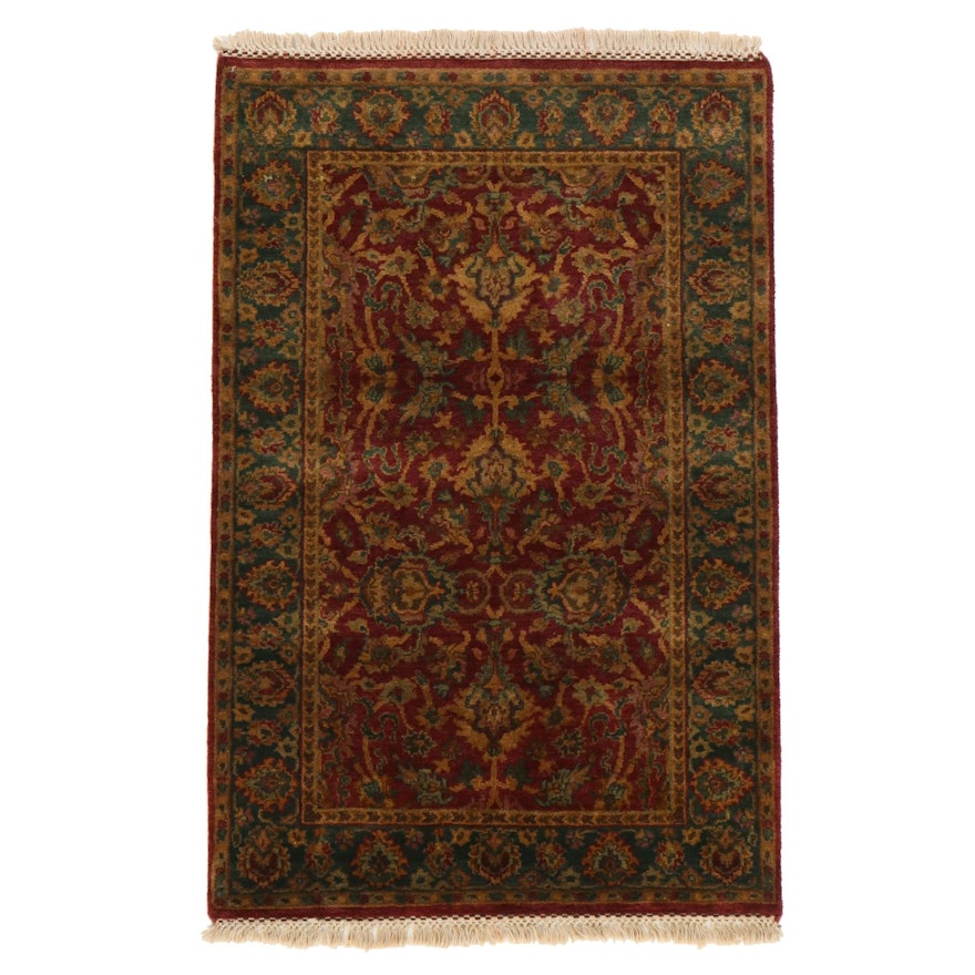 3'1 x 5'1 Hand-Knotted Indo-Persian Area Rug