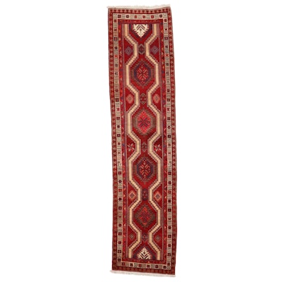 3'3 x 13'9 Hand-Knotted Persian Sarab Long Rug