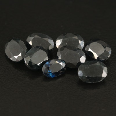 Loose 14.61 CTW Oval Faceted Sapphires