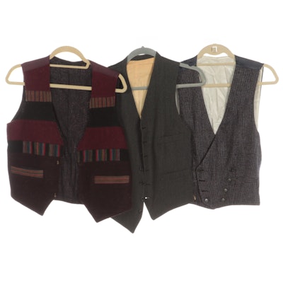 Men's Dimitri of Italy and Other Woven Vests