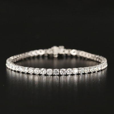 18K 7.03 CTW Diamond Line Bracelet