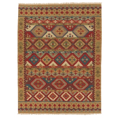 9'2 x 11' Handwoven Persian Kilim Area Rug