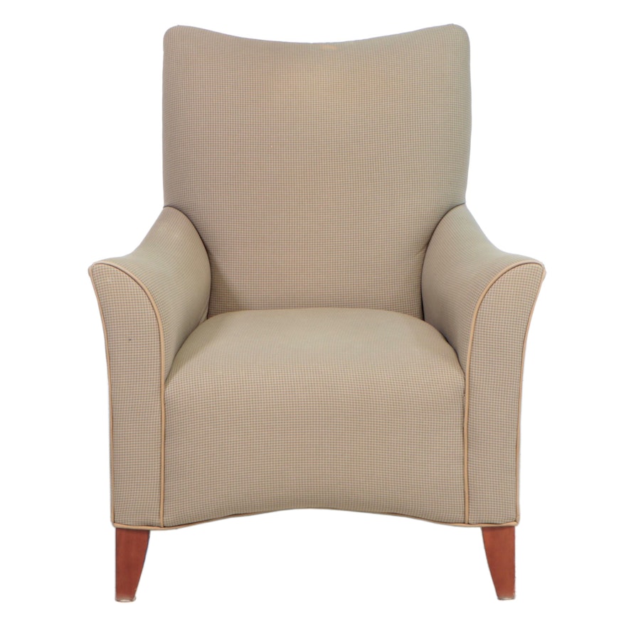 Contemporary Upholstered Easy Armchair