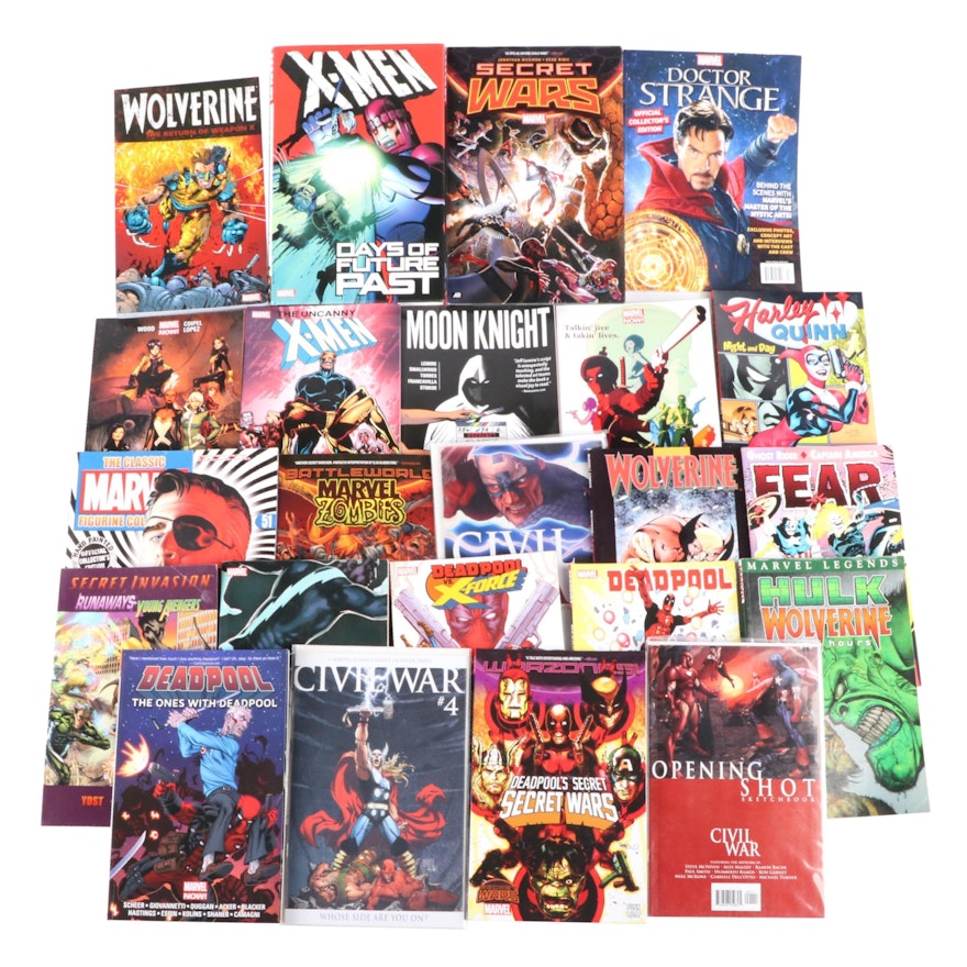 Modern Age Marvel Graphic Novels Including "X-Men" and Others, 2010s