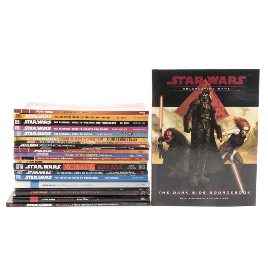 "Star Wars" Themed Guidebooks and Roleplaying Game Books, 1990s–2000s
