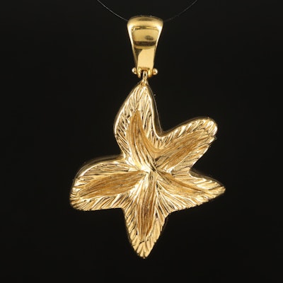 Italian Starfish Pendant