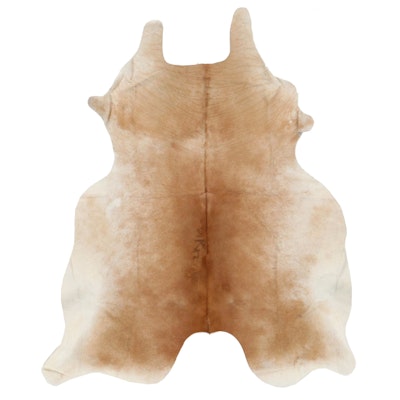 5'1 x 6'1 Natural Cowhide Area Rug