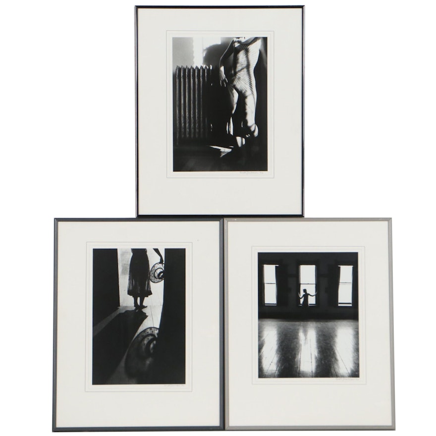 Brett Jackson Silver Print Photographs "Woman in Doorway," and More, 1986