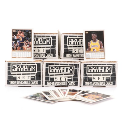1990 Skybox Basketball Card Complete Sets Including Michael Jordan