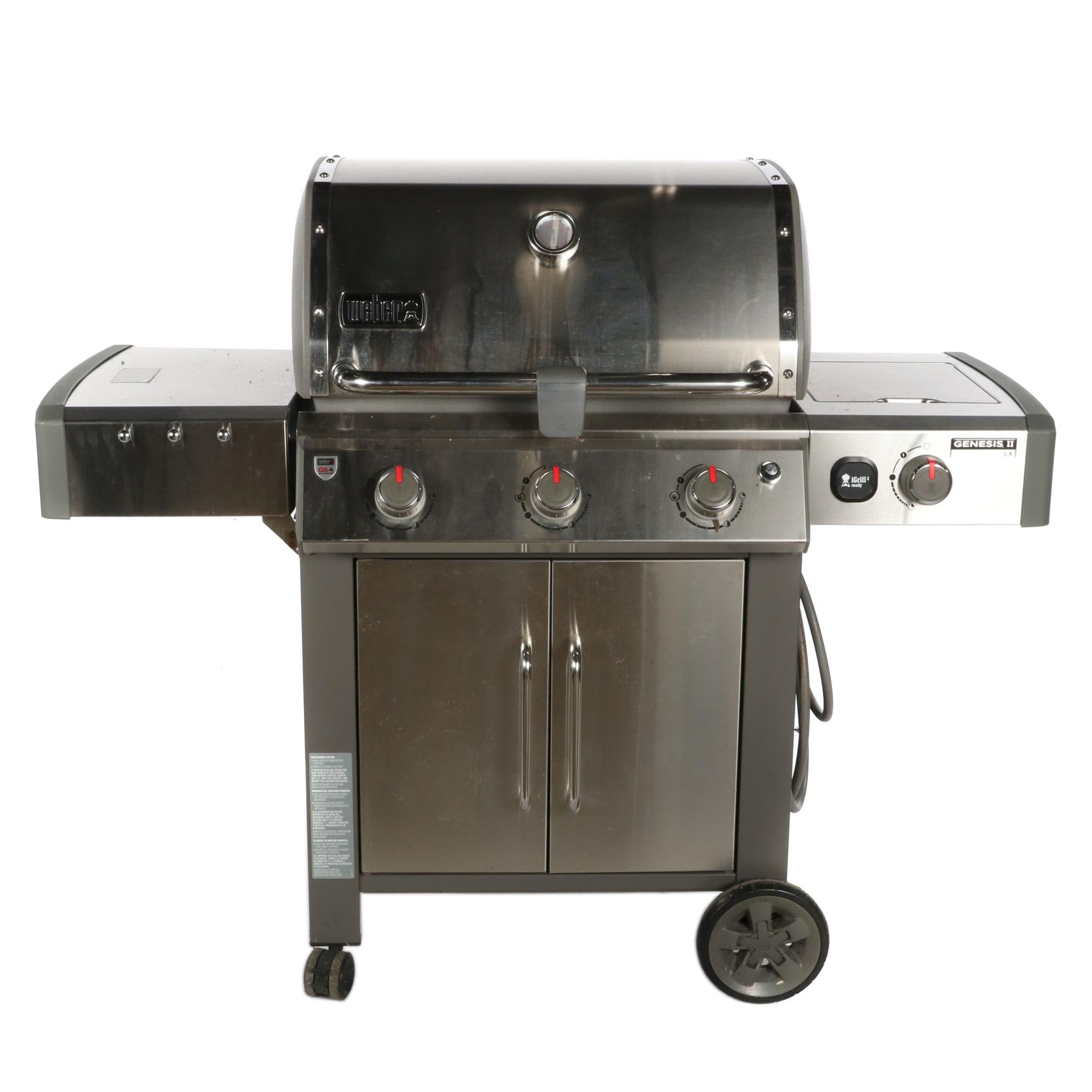 er Genesis II GS4 Gas Grill with Cover EBTH