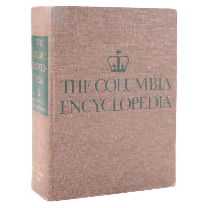 Illustrated "The Columbia Encyclopedia" Second Edition, 1956