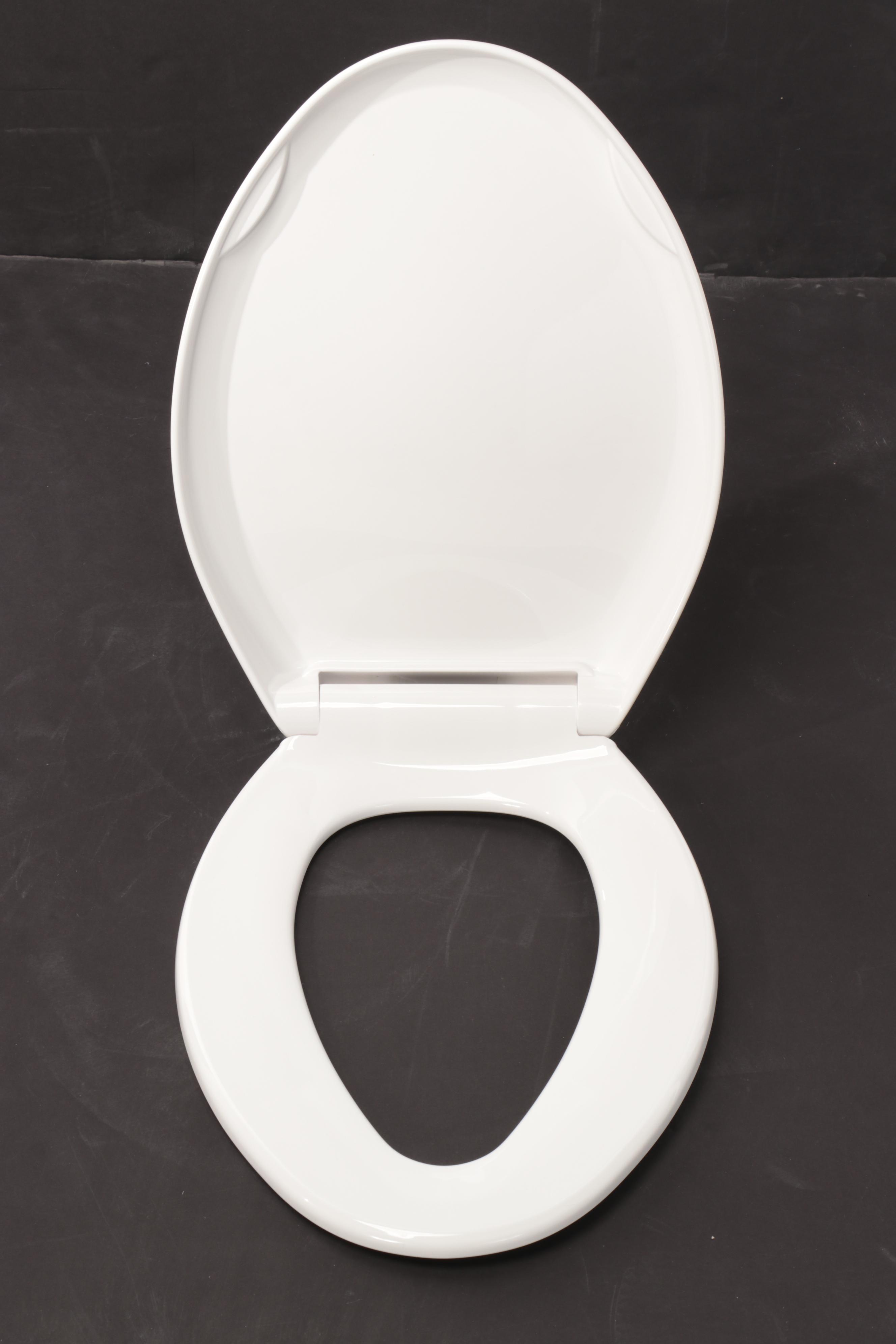 White Porcelain Corner Toilet Bowl and Tank with Dual Flush EBTH