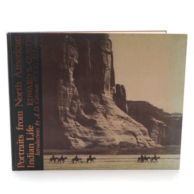 First Edition "Portraits from North American Indian Life" by Edward S. Curtis