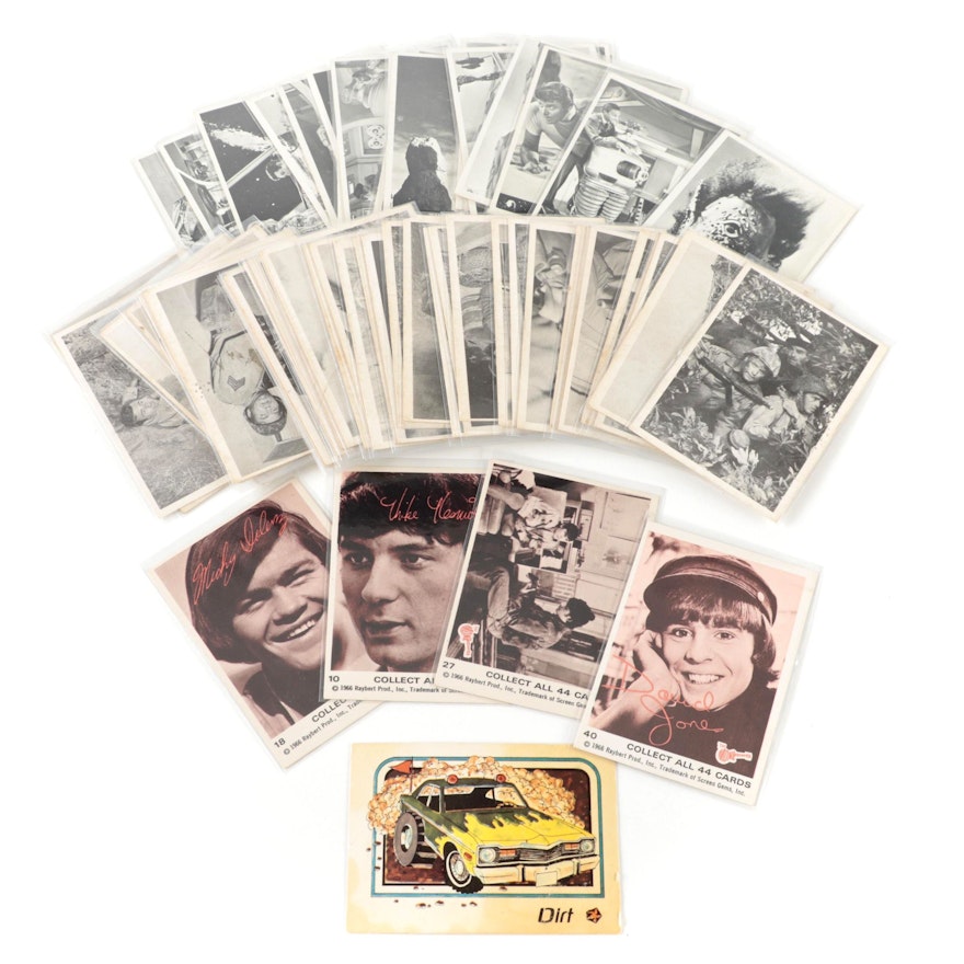 1960s "Combat," "Lost In Space," and "The Monkees" Trading Cards