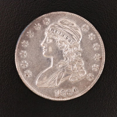 1834 Capped Bust Silver Half Dollar