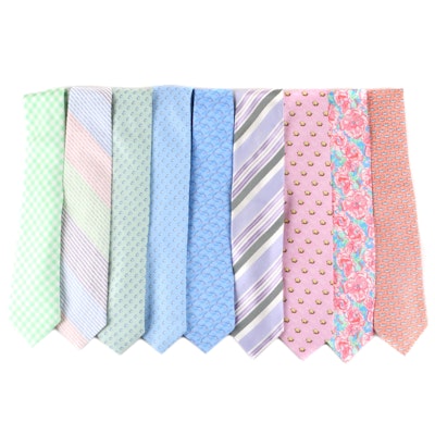 Brooks Brothers, Lilly Pulitzer, Vineyard Vines, Southern Tide and More Neckties