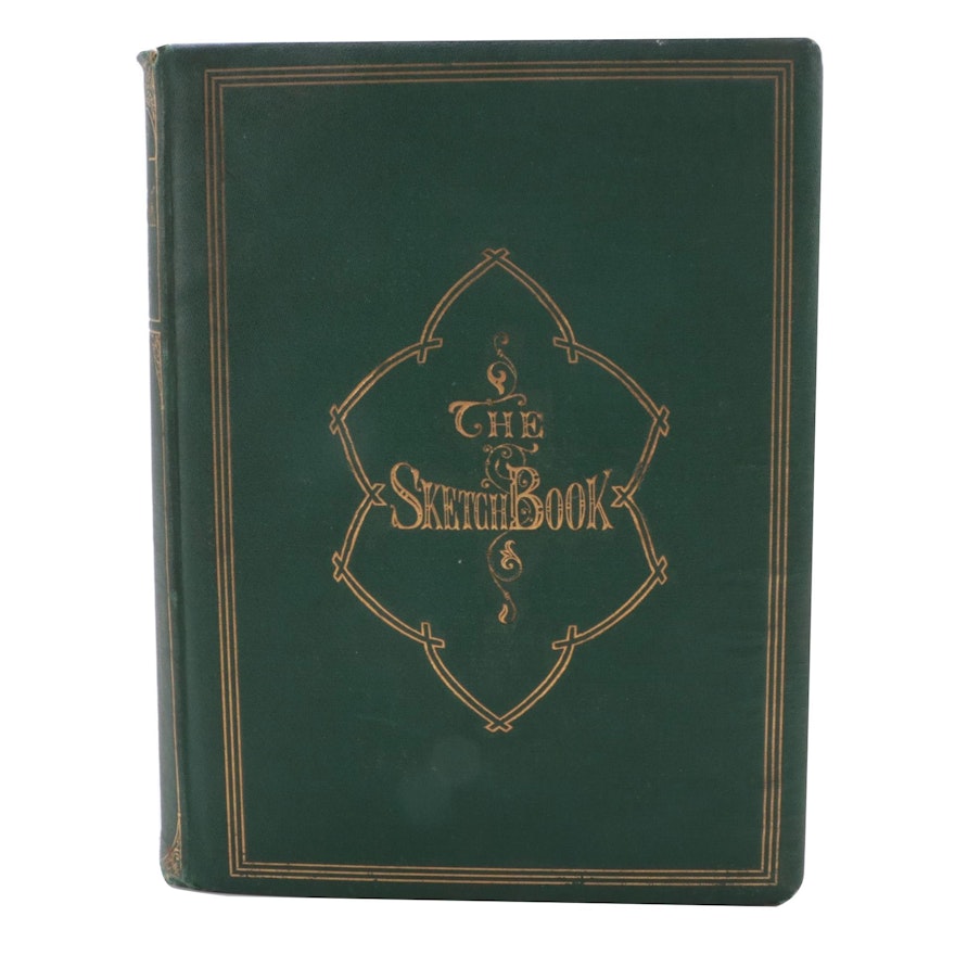 "The Sketchbook" by Washington Irving, 1863