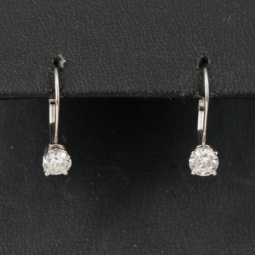 14K 0.83 CTW Diamond Earrings
