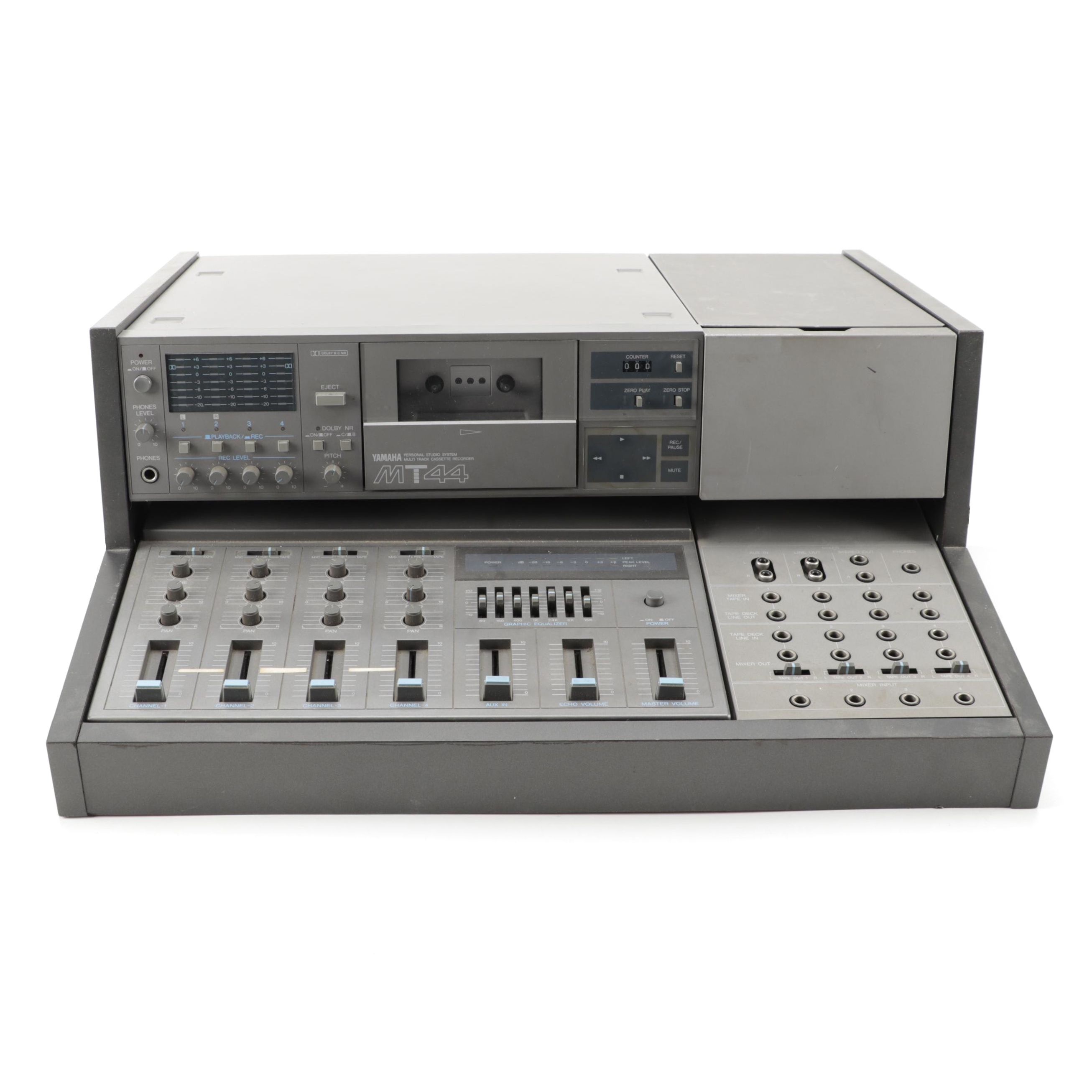 Yamaha MT44 Multi Track Cassette Recorder, MM30 Portable Mixer, PB44