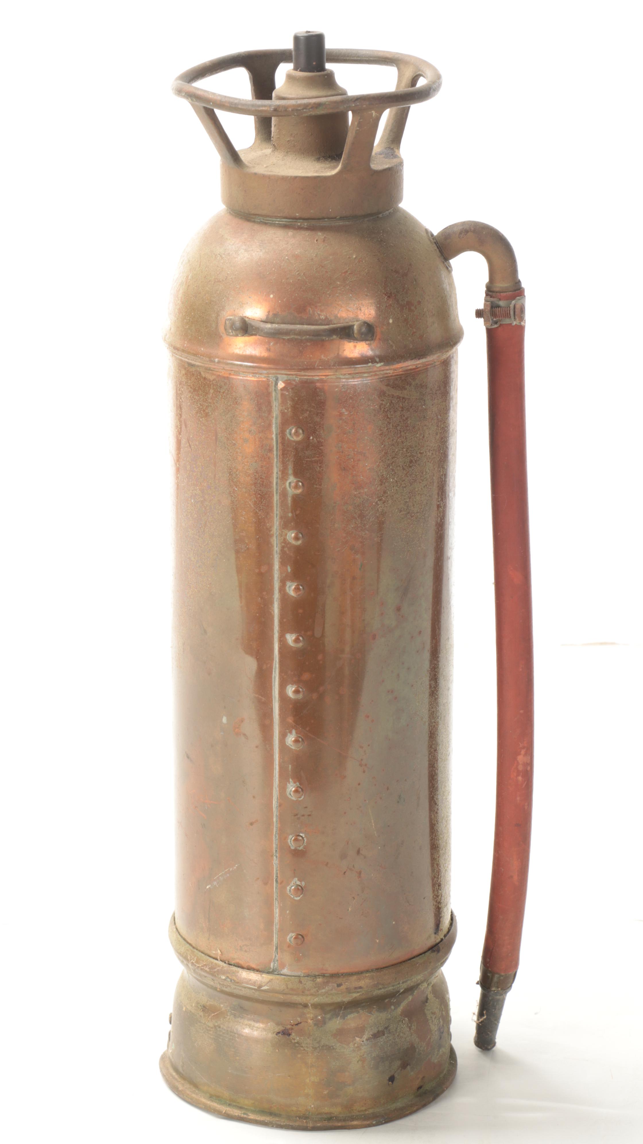 Badger's Pony Nautilus WaterFilled Fire Extinguisher, Vintage EBTH