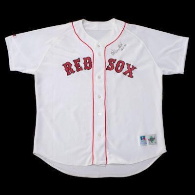 Carlton Fisk Signed Boston Red Sox Jersey