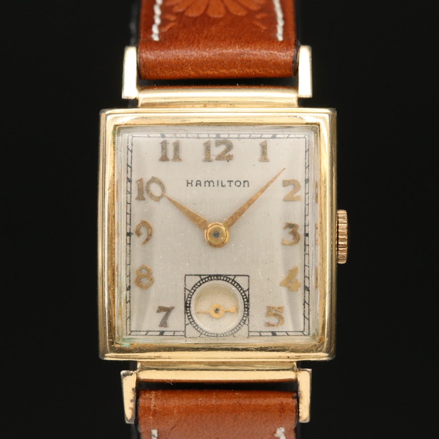 1946 Hamilton 14K Gold Filled Wristwatch