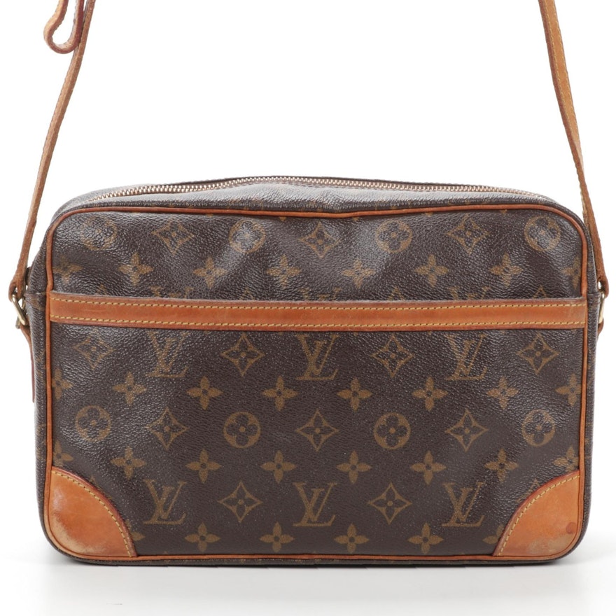 Louis Vuitton Trocadéro 29 Crossbody Bag in Monogram Canvas and Leather