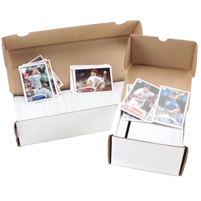 2012 Topps and Topps Update Baseball Card Complete Sets