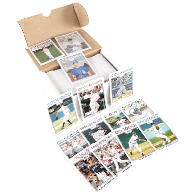 2008 Topps Update Complete Set of Baseball Cards with Clayton Kershaw