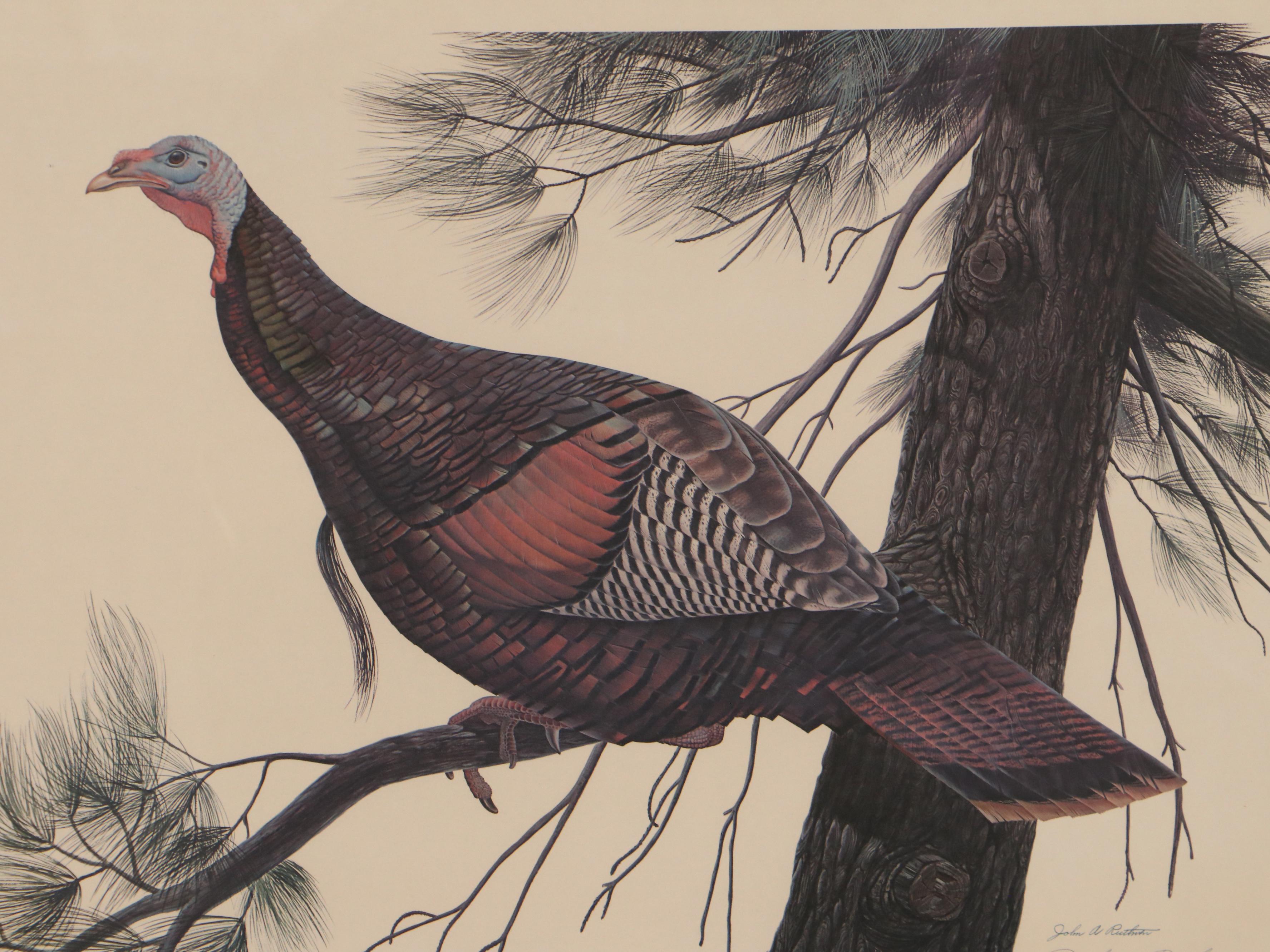 John A. Ruthven Offset Lithograph 