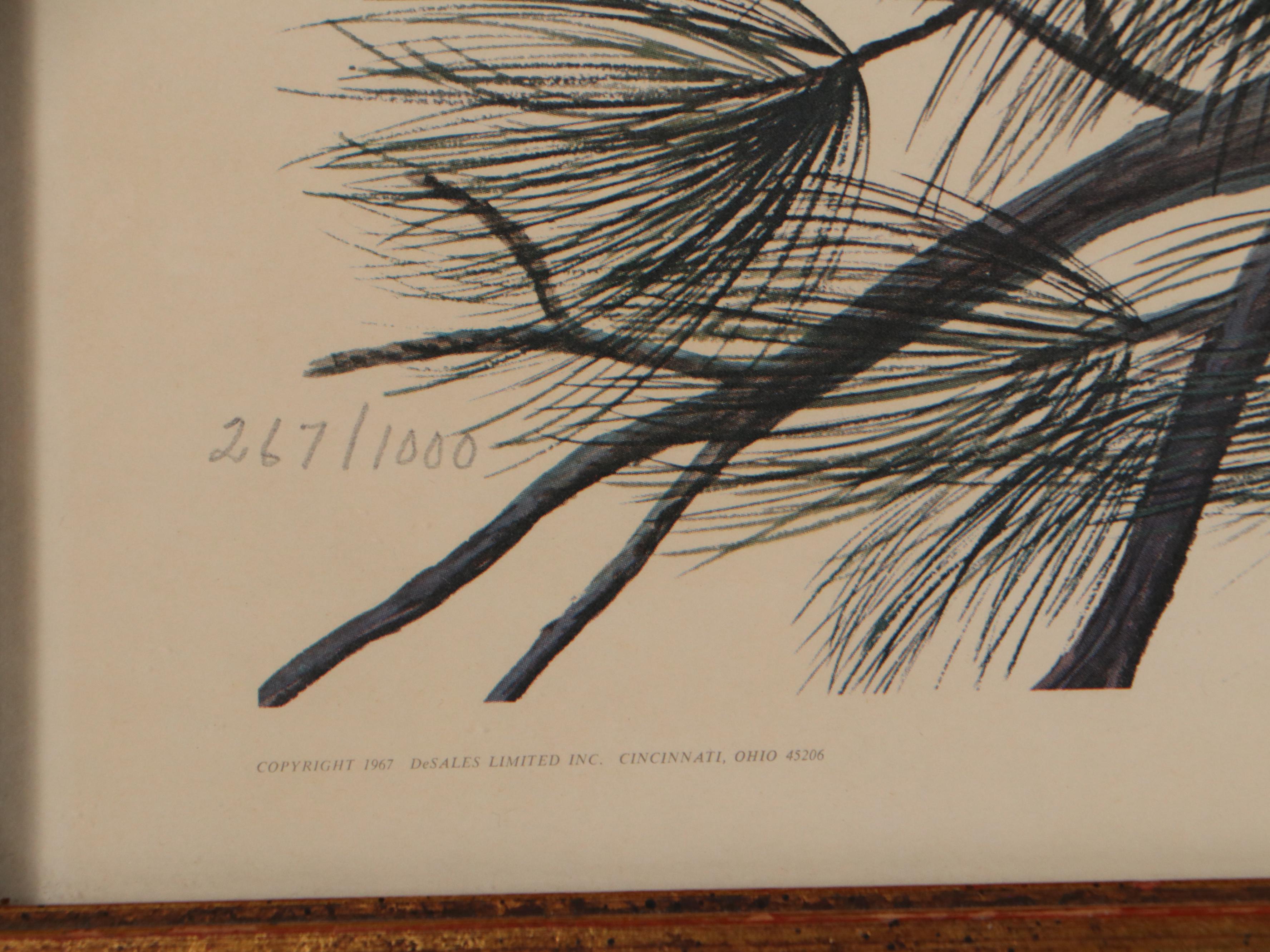 John A. Ruthven Offset Lithograph 