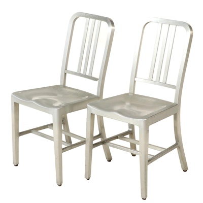 General Fireproofing Company "GoodForm" Aluminum Side Chairs