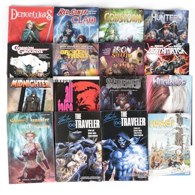 Modern Age Graphic Novels Including "The Traveler" and Others, 2000s–2010s