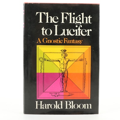 First Edition "The Flight to Lucifer: A Gnostic Fantasy" by Harold Bloom, 1979