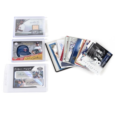 2000s-2010s Certified Autograph Baseball Cards