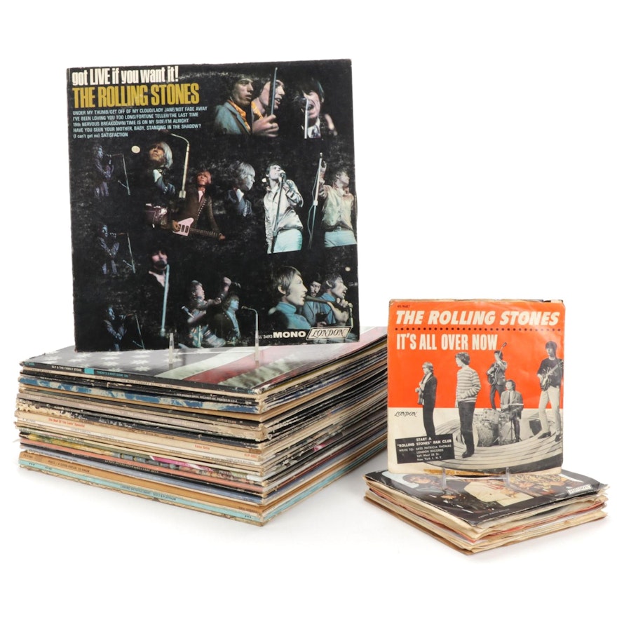 The Rolling Stones, Sly and the Family Stone, and More Vinyl Records