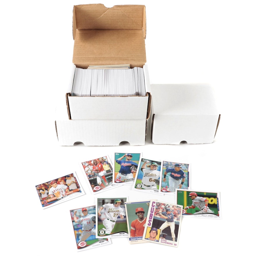 2014 Topps and Topps Update Baseball Card Complete Sets